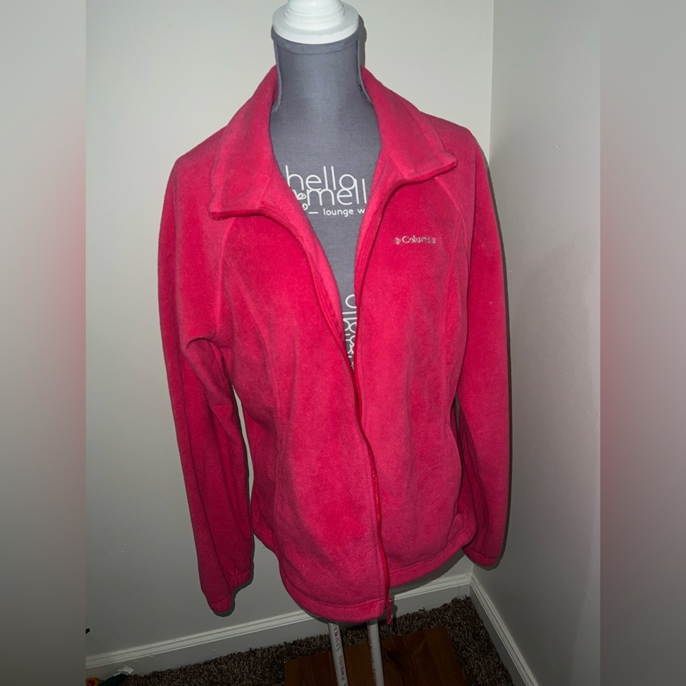 Columbia Women's Pink Fleece Jacket